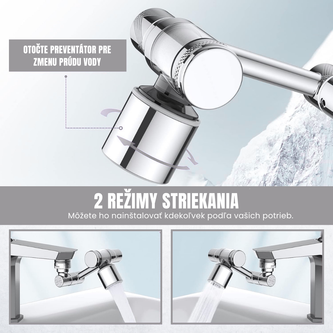 Otočný Kohútik 1080° – AKCIA 2v1