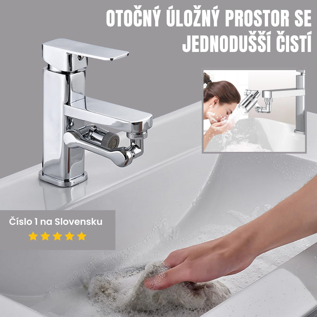 Otočný Kohútik 1080° – AKCIA 2v1