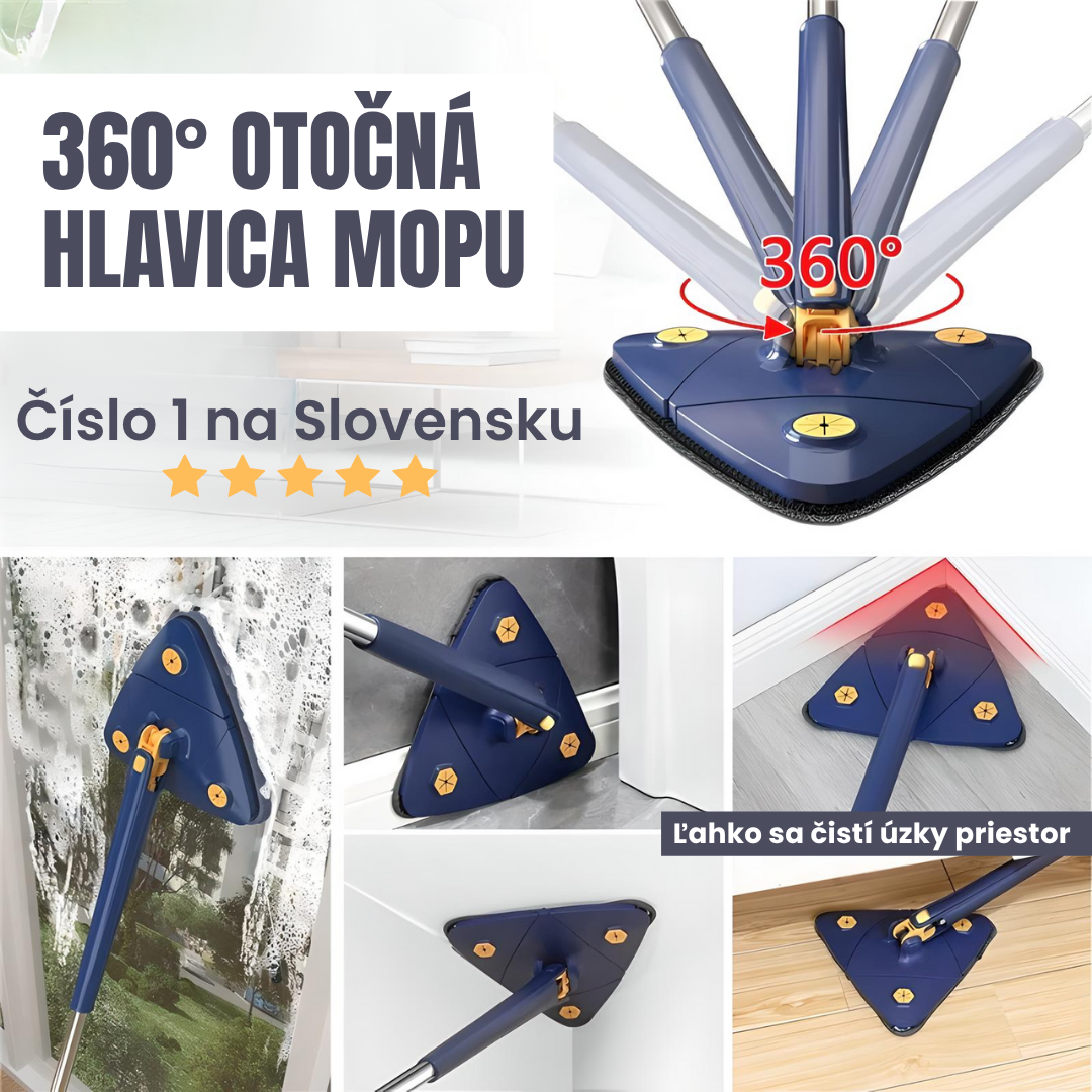 Trojuholníková mopka 360º