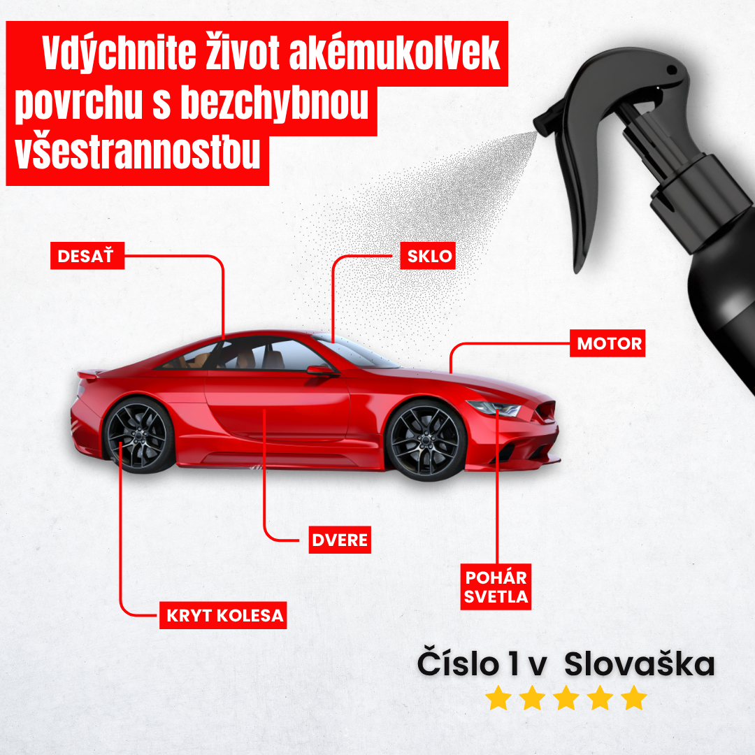 Ochranný a opravný sprej na škrabance