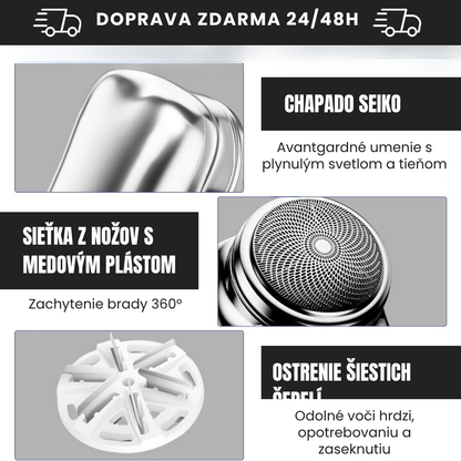 Mini Prenosný Elektrický Holiaci Strojček - ShaverX