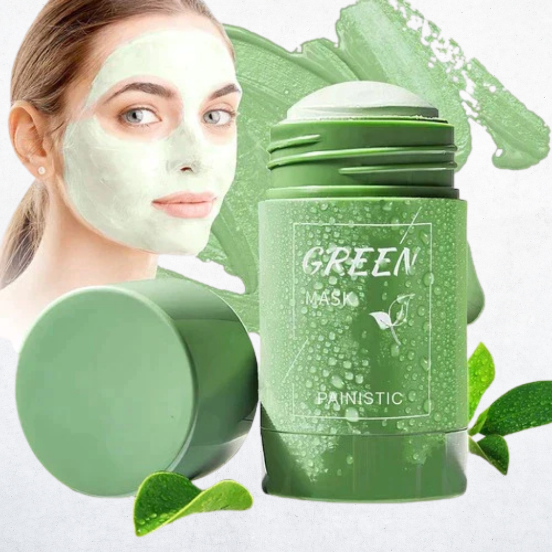 Zelená maska na tvár Ponuka 3 x 1