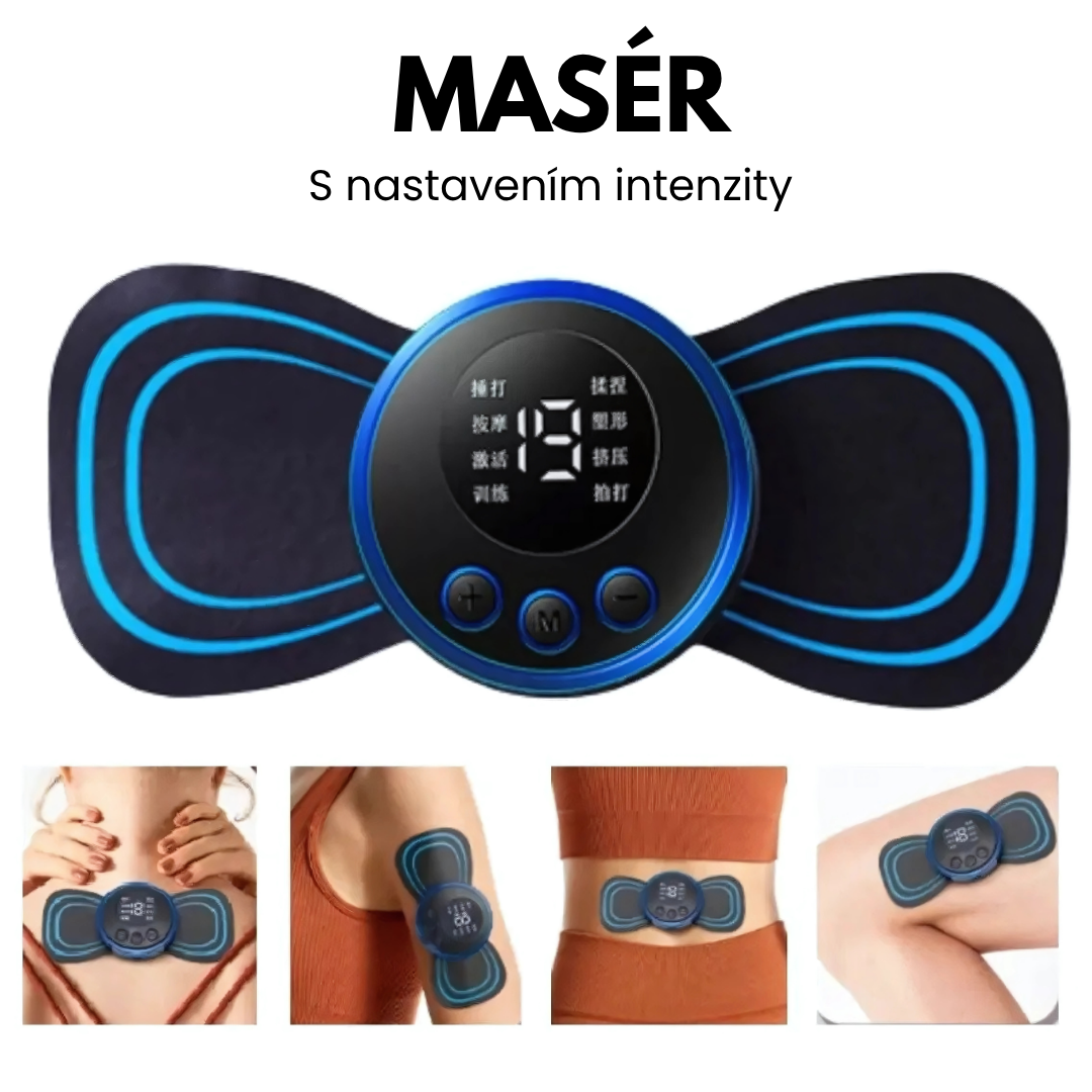 elektrická masážna pomôcka na telo