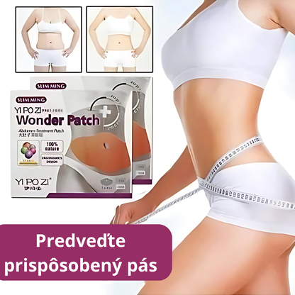 Náplasti na chudnutie na brucho - BALENIE 5 ks