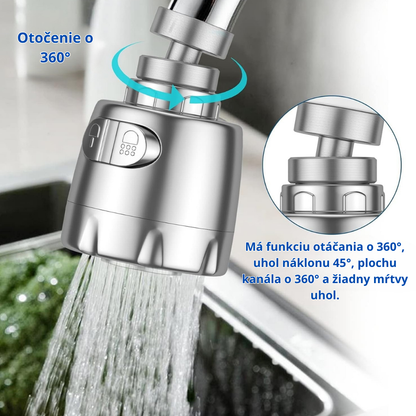 Flexibilná Hlavica Kohútika s 2 Režimami - AKCIA 2v1