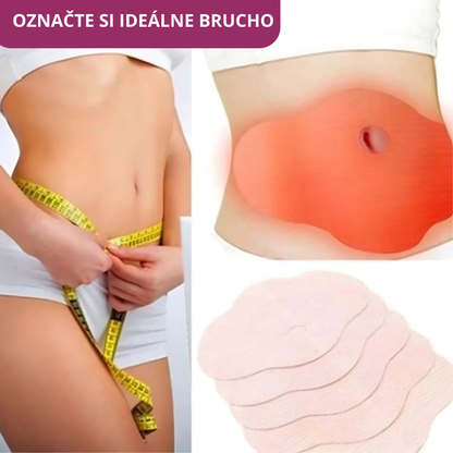 Náplasti na chudnutie na brucho - BALENIE 5 ks