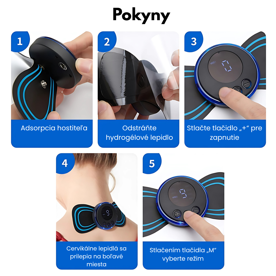 elektrická masážna pomôcka na telo