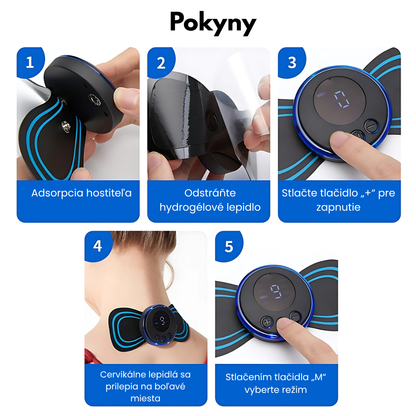 elektrická masážna pomôcka na telo