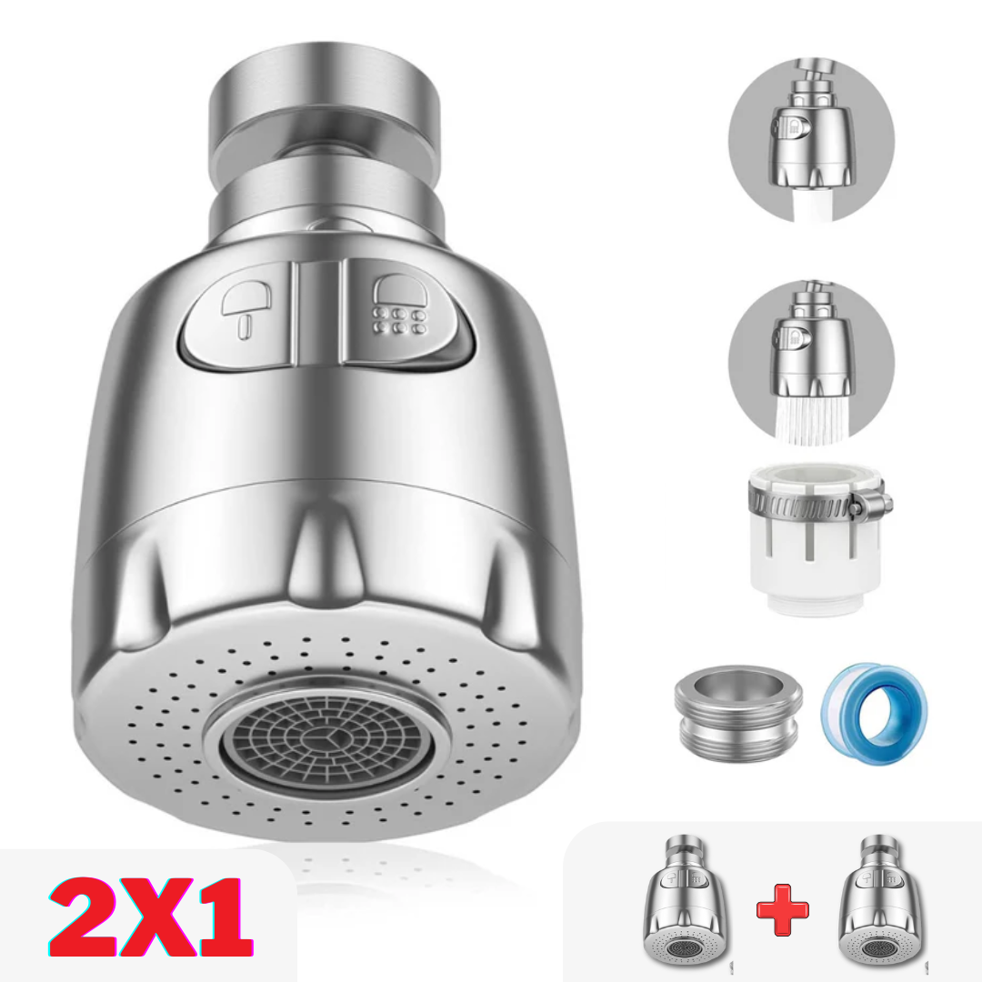 Flexibilná Hlavica Kohútika s 2 Režimami - AKCIA 2v1